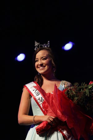 Mikayla Secrest won the Miss South Point Pageant held Feb. 16. [PHOTO COURTESY OF AMANDA PARKER]