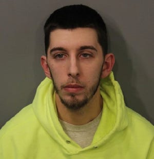 Marvin Bagley, 24, of Fall River, was arrested on drug charges Feb. 22 following a search of his Rhode Island Avenue apartment. [Fall River Police Department]