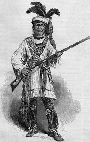 Billy Bowlegs was a Seminole leader. [CONTRIBUTED PHOTO]