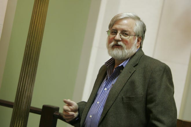 Kimball Brace, seen here in the Senate chamber in 2012, is the consultant in charge of advising the state on how to redraw its legislative maps. [The Providence Journal file / Connie Grosch]