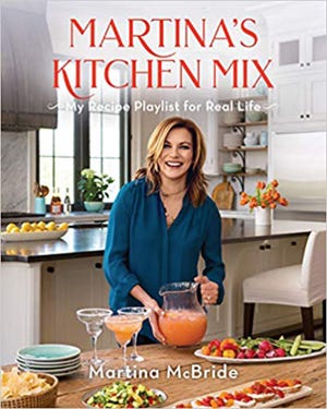 Martina McBride's "Martina's Kitchen Mix: My Recipe Playlist for Real Life." (Oxmoor House/Amazon/TNS)