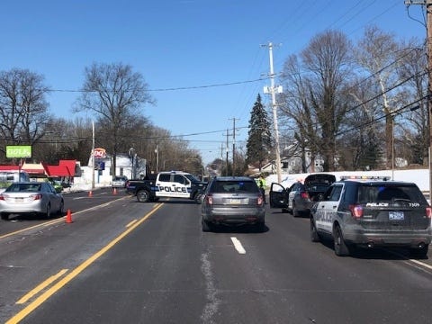 An 86-year-old Warminster man was killed in a two-vehicle accident on Street Road on Tuesday. [COURTESY OF UPPER SOUTHAMPTON POLICE DEPARTMENT]