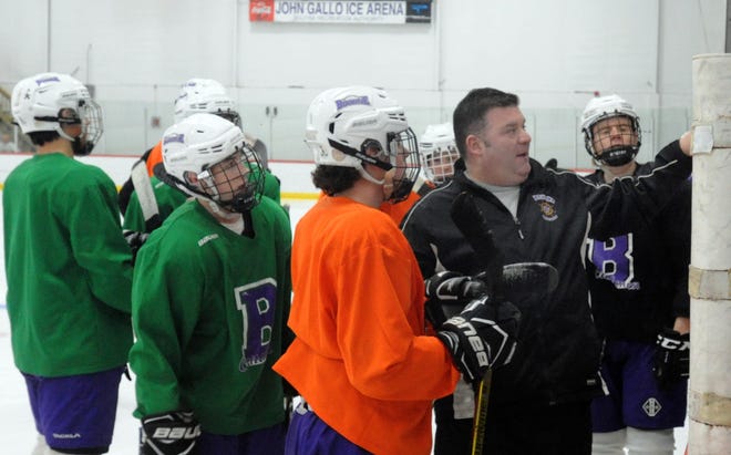 Bourne coach Frank Carpenito and the Canalmen are preparing for a challenge against Ashland and scoring threat Jackson Hornung. [Ron Schloerb/Cape Cod Times]
