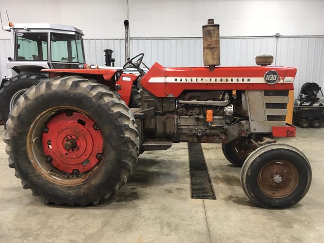 The Forreston FFA Alumni will accepted sealed bids on a Massey Ferguson 1130 diesel tractor that has been refurbished by students. [PHOTO PROVIDED]