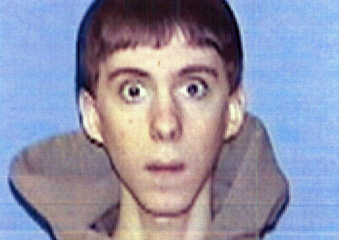 FILE - This undated identification file photo shows former Western Connecticut State University student Adam Lanza, who authorities said opened fire inside the Sandy Hook Elementary School in Newtown, Conn., killing 20 first-graders, six educators and himself in December 2012. Chief State's Attorney Kevin Kane's office has proposed legislation to ban the public release of documents such as the writings of Lanza in response to an October 2018 state Supreme Court ruling that ordered the disclosure of the shooter's belonging. A legislative public hearing is scheduled Wednesday March 6, 2019. (AP Photo/Western Connecticut State University, File)