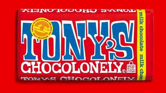 The Tony's Chocolonely chocolate truck will be parked in Austin during South by Southwest before hitting the road for a national tour. [Contributed]
