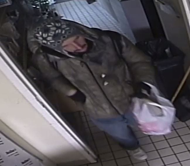 Police say this man stole a 2018 Hyundai Elantra at the Holiday Inn Express in Bensalem on Monday, March 4, 2019. [COURTESY OF BENSALEM POLICE]