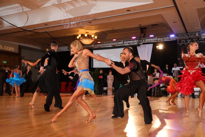Ballroom and Latin dancers will compete for the World Masters Title in the First Coast Classic Championship March 7-9. [STEPHEN MARINO PHOTOGRAPHY/CONTRIBUTED]