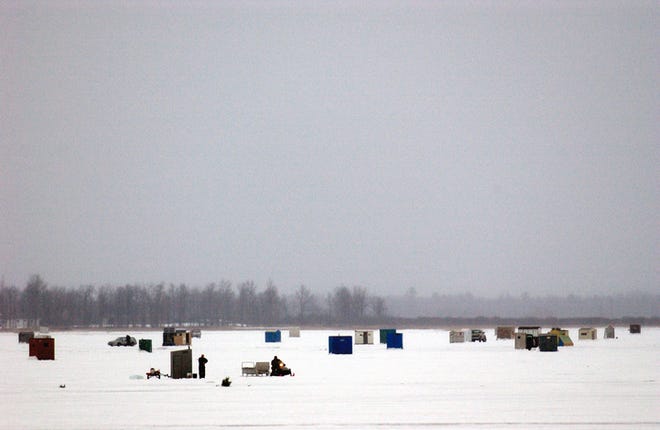 Following Michigan's mandatory removal dates, ice shanties still may be used but must be removed daily from the ice.