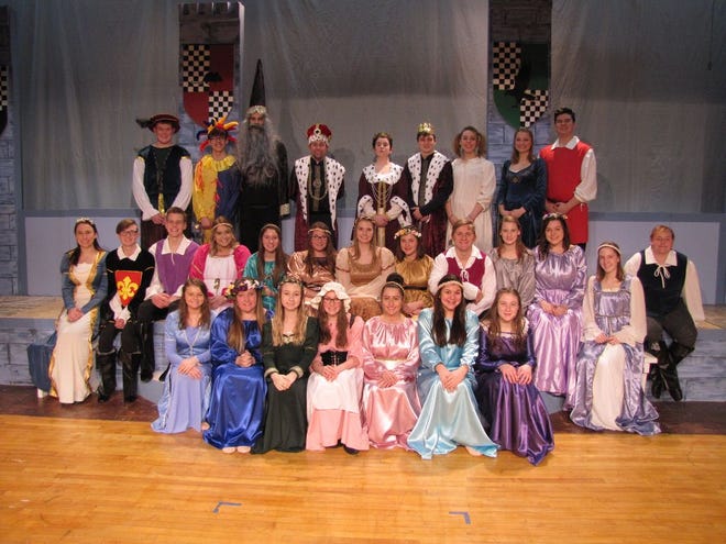 Lewistown High School will present “Once Upon a Mattress” at 7 p.m. today and Saturday, March 9, and at 3 p.m. Sunday, March 10.