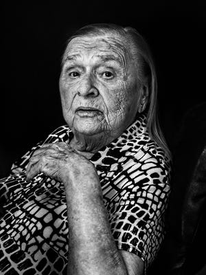 Ella Lucak Rogozinski, 91, is a Holocaust survivor of the Auschwitz camp.