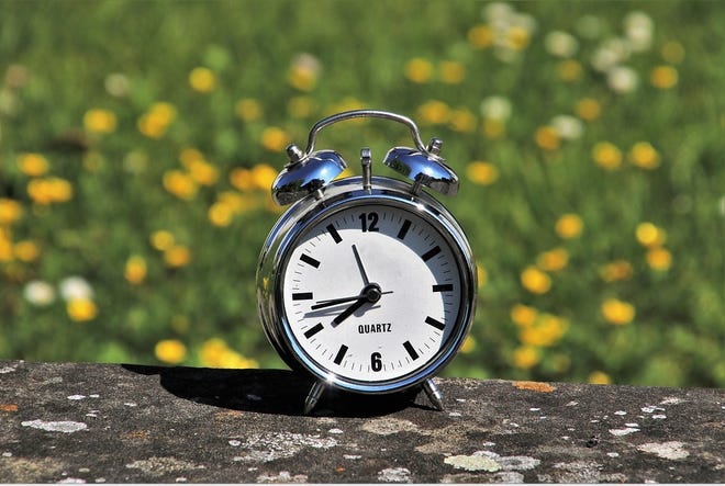 Daylight Savings Time is Sunday, March 10, at 2 p.m., don't forget to turn your clocks ahead and check your smoke detectors. [CREATIVE COMMONS PHOTO]
