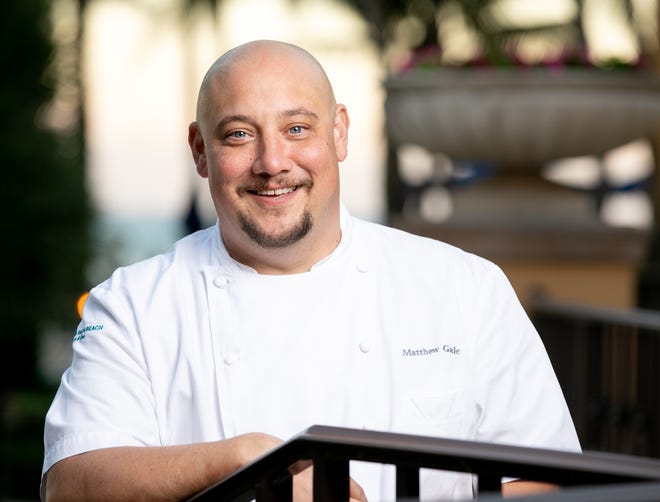 Matthew Gale, executive sous chef at Angle Restaurant in Manalapan. [Courtesy Eau Palm Beach]
