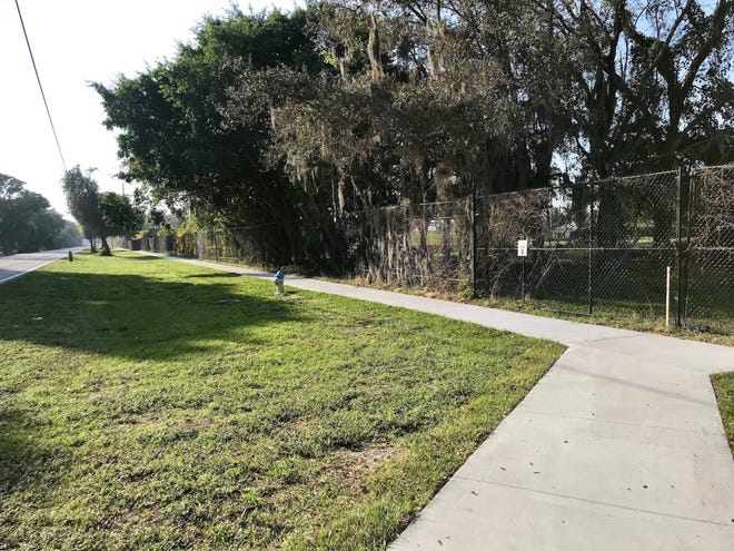 Neal Communities recently partnered with Sarasota County to build a sidewalk on the north side of Bay Street in Osprey. [Courtesy photo]