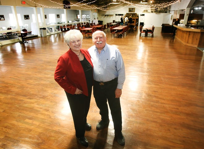 Charlene and Jim Robuck can't quite seem to make it to retirement. The couple, who had been silent investors in owning and renovating The Vinewood at 2848 S.E. 29th St., are now running the event facility. [Thad Allton/The Capital-Journal]
