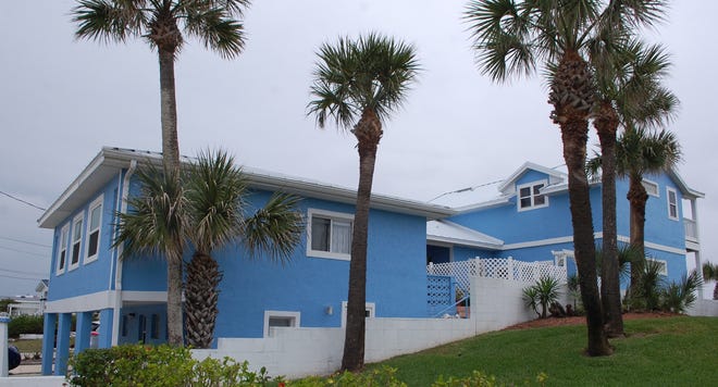 This home at 4241 S. Atlantic Ave. in Port Orange is actually three separate homes that feature the Atlantic Ocean as a backdrop. [Photos courtesy of Adams, Cameron & Company Realtors]