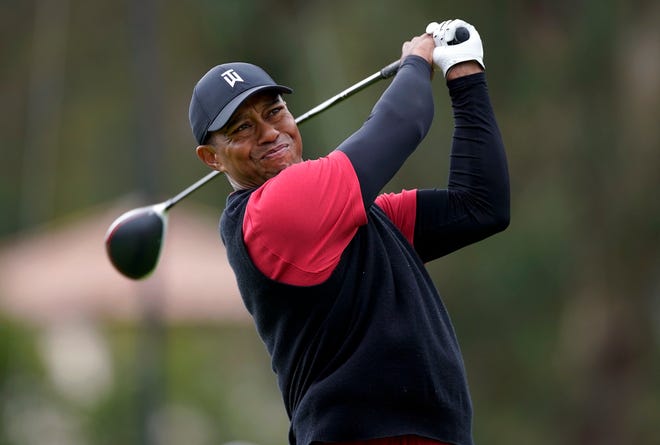 Tiger tees off at the Players Championship after skipping last week's Arnold Palmer Invitational due to a pain in the neck. [AP File]