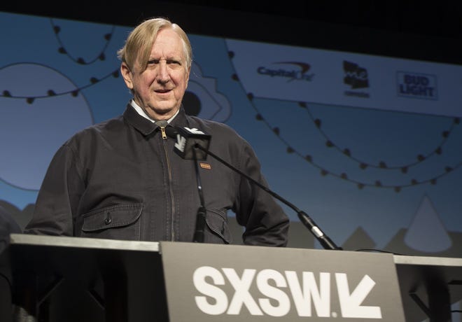 T Bone Burnett gives a keynote during the South by Southwest Music Festival at the Austin Convention Center on Wednesday, March 13, 2019, in Austin, Texas. RICARDO B. BRAZZIELL/AMERICAN-STATESMAN]