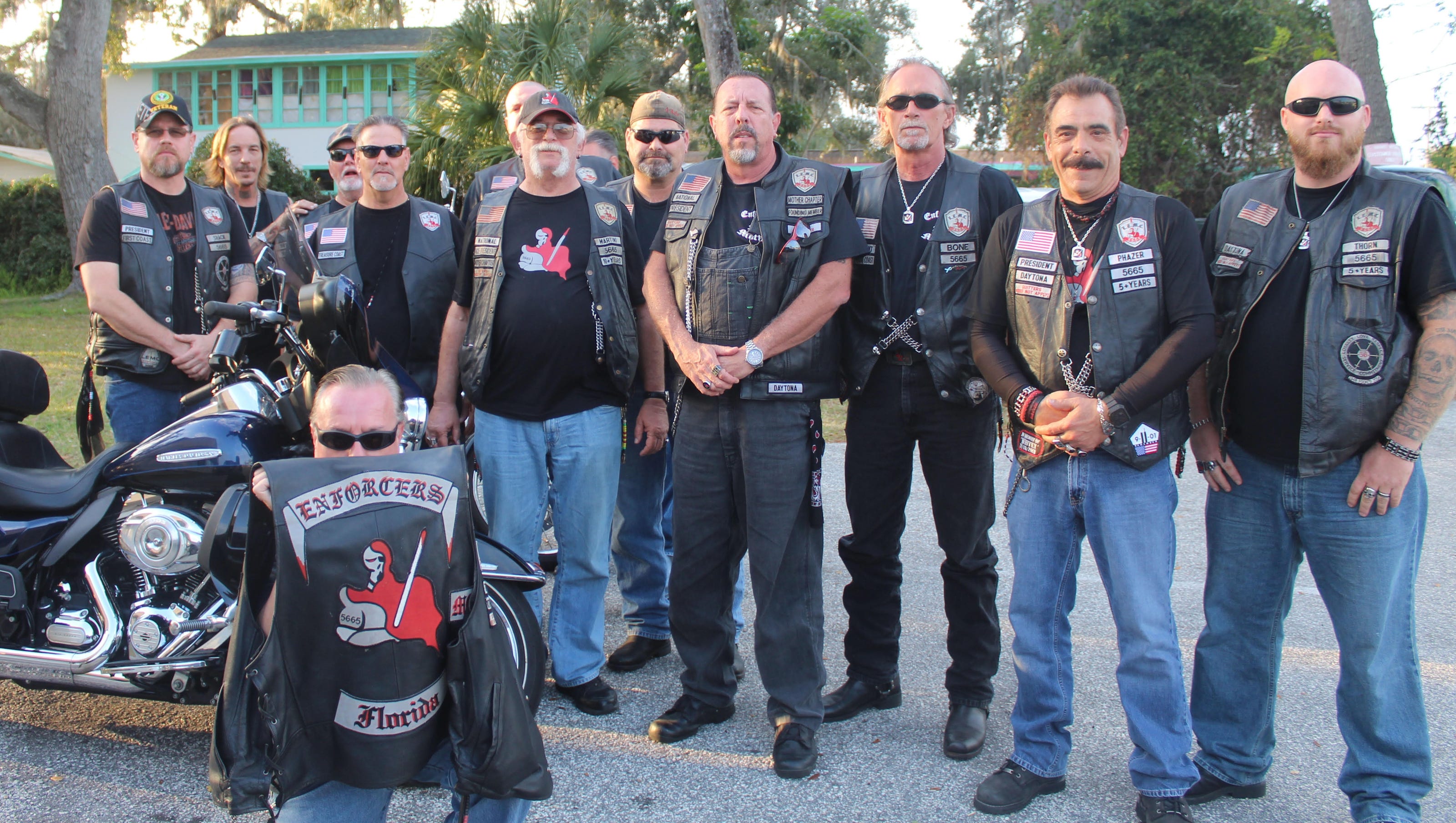 Enforcers Motorcycle Club has a Holly Hill clubhouse. Here's who they are.