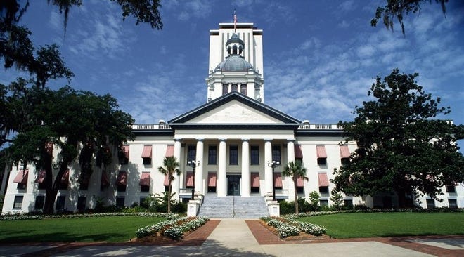 The Florida Capitol Building in Tallahassee. [Photo via MyFlorida.com]