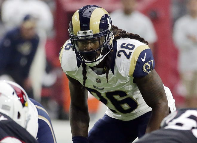 Los Angeles Rams outside linebacker Mark Barron was signed by the Pittsburgh Steelers to a two-year deal on Tuesday. [The Associated Press]