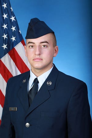 U.S. Air Force Airman Kyle A. Frias graduated from basic military training at Joint Base San Antonio-Lackland, San Antonio, Texas.