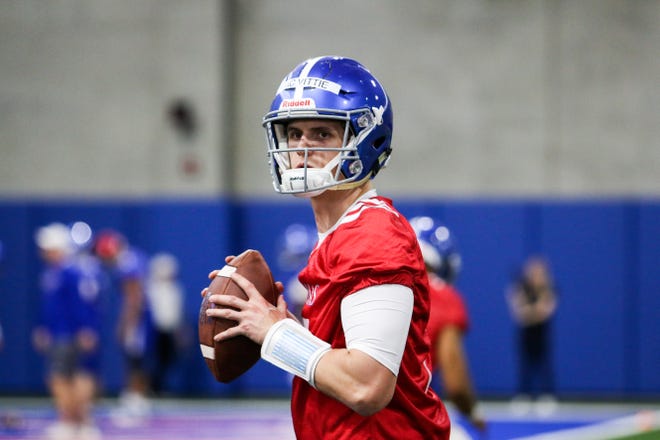 Incoming quarterback Thomas MacVittie is ready to stabilize a quarterback position that's been a revolving door for Kansas in the decade since Todd Reesing graduated in 2009. [KU Sports Information]