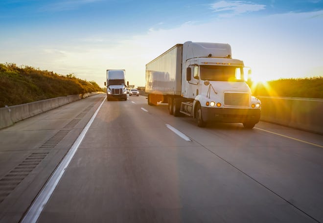 The trucking industry is responsible for moving 70 percent of all freight in the United States, totaling about $700 billion a year. [Getty Images]