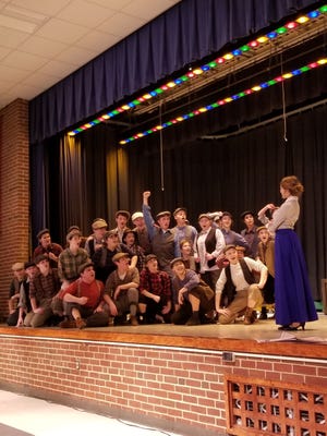 "Newsies" performances by the Central Bucks East Patriot Players will be held at 7:30 p.m. April 12 and 13, and at 2 p.m. April 13 and 14 at the East Auditorium, 2804 Holicong Road, Doylestown. [CONTRIBUTED]