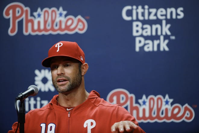 Gabe Kapler has a chance to change the way he was perceived by the fans during his first year as Phillies manager. [MATT ROURKE / ASSOCIATED PRESS]