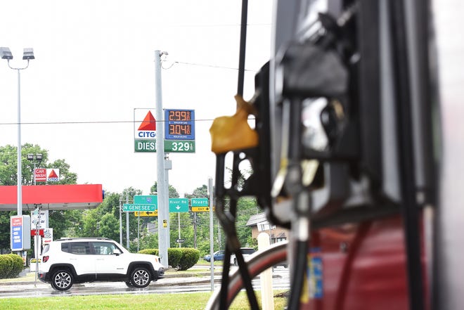Gas prices across New York state have increased recently and is expected to have an impact on summer travel plans. [OD FILE PHOTO]