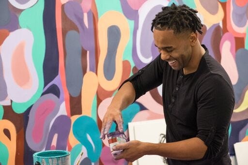 Topeka native barry johnson is a multi-disciplinary artist who now lives in Seattle, Wash. He creates several different types of art ranging from filmmaking to painting murals. [Submitted]