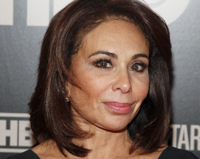 In this Jan. 28, 2015, file photo, Jeanine Pirro attends the HBO Documentary Series premiere of "THE JINX: The Life and Deaths of Robert Durst," in New York. Pirro is back on the air after a two-week absence following her comments questioning a Muslim congresswoman's loyalties. "Justice with Judge Jeanine" returned Saturday, March 30, 2019. The former judge and prosecutor thanked her viewers but didn't directly discuss her apparent suspension. [Photo by Andy Kropa/Invision/AP, File]