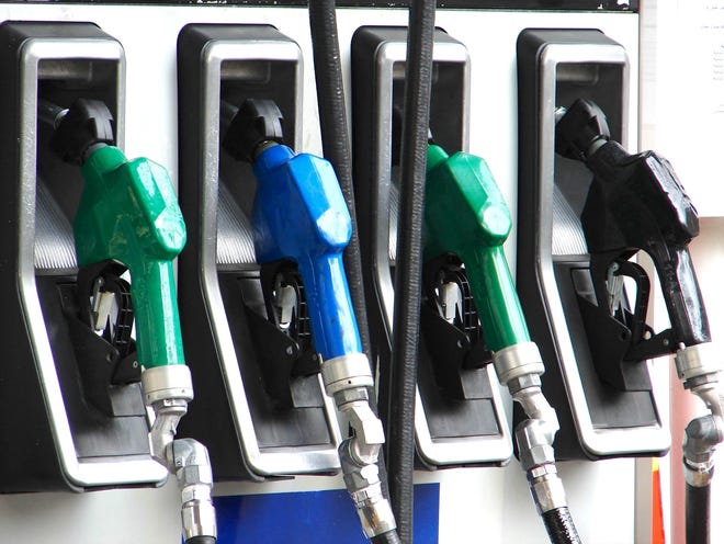 Over the last week, gasoline prices in Michigan fell 2.4 cents per gallon. [Sentinel File]