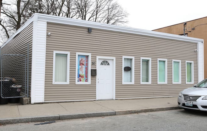 The massage parlor at 30 Pontiac Ave., in Providence. [The Providence Journal/Bob Breidenbach]