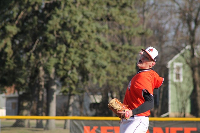 Blaine Pickering had 10 strikeouts as the winning pitcher for Kewanee in a 14-3 victory over Stark County on Tuesday at Northeast Park.