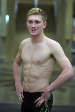 Tyler Bland of Benedictine is the Savannah Morning News Boys Swimmer of the Year for 2019. [STEVE BISSON/SAVANNAHNOW.COM]