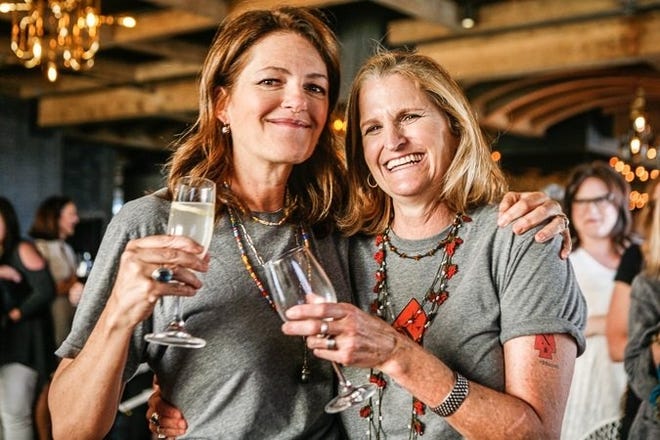 Jeannie Ralston and Lori Seekatz started NextTribe, an online magazine for women who have raised their kids and wonder what's next. [Contributed by Nine Francois]