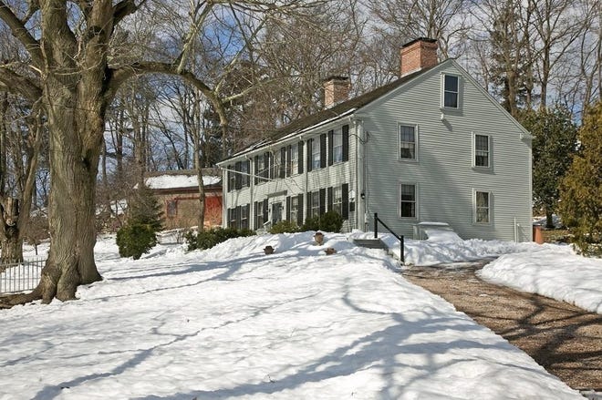 Hingham's historic Benjamin Lincoln house is for sale for the first time in nearly 400 years. Coldwell Banker photo