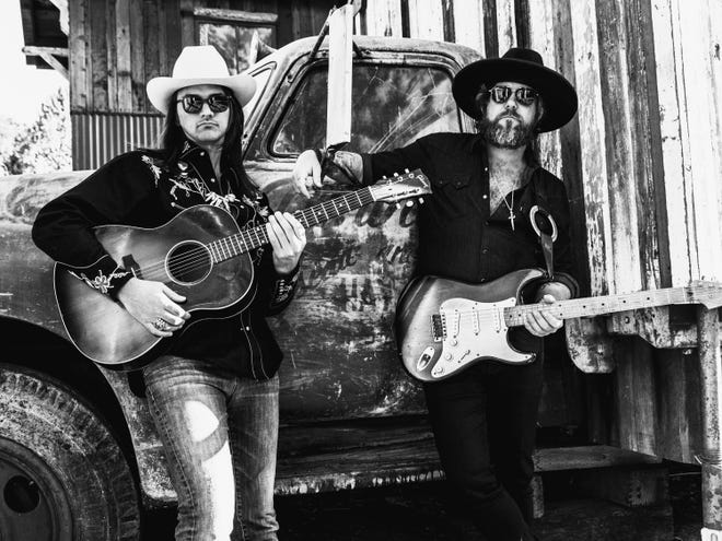 Duane Betts, left, and Devon Allman, right, take their first-ever tour as the Allman Betts Band to Plymouth on Sunday, Arpil 14. 

Photo: Big Hassle