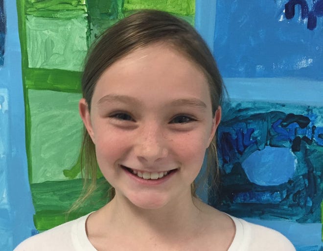 Ashlyn Mechtly of Castle Hayne Elementary School is New Hanover County Schools' Student of the Week. [CONTRIBUTED PHOTO]