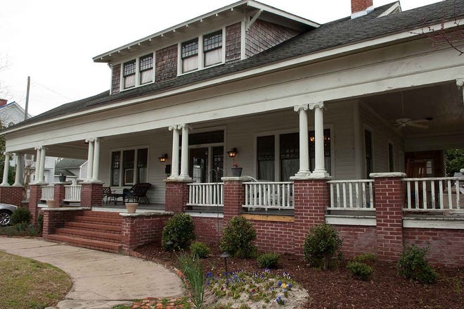 The John S. Garrett House on Spencer Avenue in the Ghent community is one of 18 historic homes on the Heritage Homes Tour April 12 and 13 in New Bern. [CONTRIBUTED PHOTO / NEW BERN HISTORICAL SOCIETY]