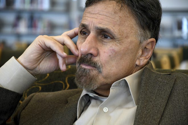 Former Columbine principal Frank DeAngelis reflects about the upcoming 20th anniversary of the mass shooting at the suburban Denver high school. More than a dozen principals from U.S. schools impacted by shootings have formed a support network for the next colleagues who join their unenviable ranks. [Thomas Peipert/AP File]