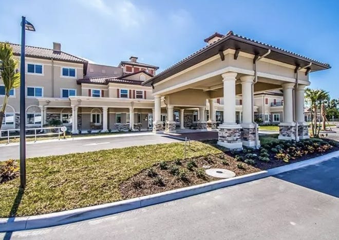 The 6.6-acre Discovery Village, next to Bowless Creek and Sarasota Bay, contains 126 units offering residential supervised independent living, assisted living and memory care apartment homes. It opened in 2016. [Courtesy photo]