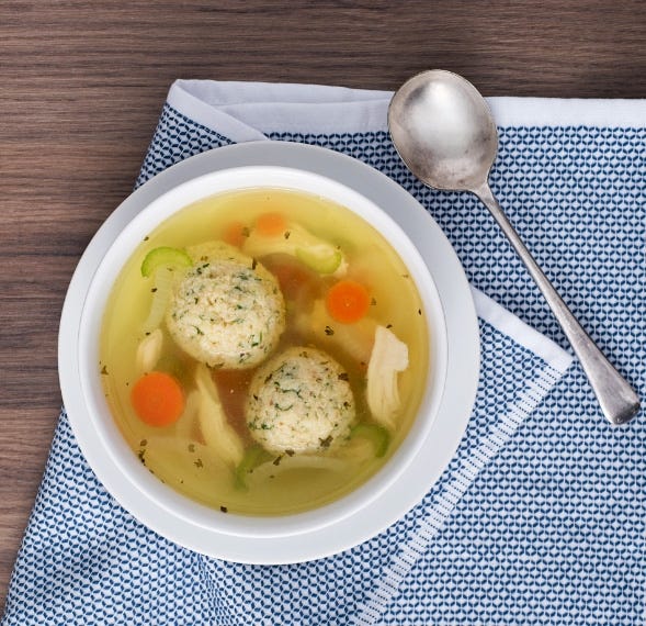TooJay's matzo ball is a favorite for Passover and year-round. [Courtesy of TooJay's]