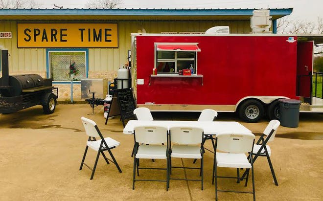 Nuthin But Smoke specializes in street tacos, pulled pork sandwiches and loaded funnel cakes.