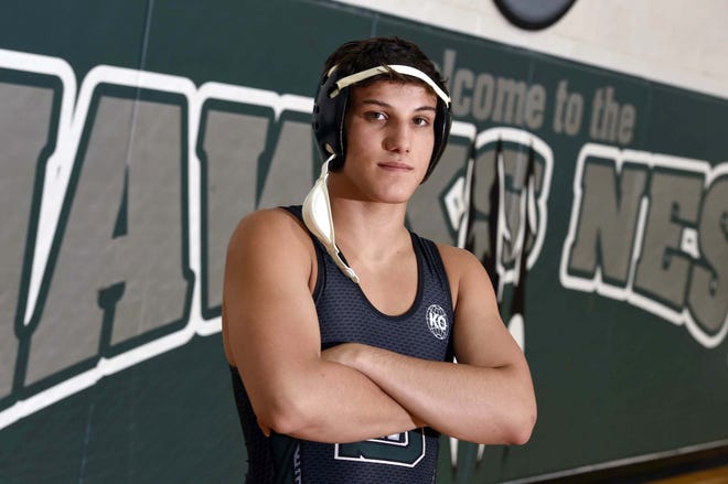 Ethan Pickren, a senior at South Walton High School, is the Daily News Wrestler of the Year. Pickren placed third at the state tournament in the 138-pound weight division. [DEVON RAVINE/DAILY NEWS]