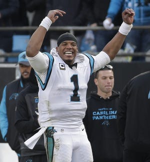 Quarterback Cam Newton and the Carolina Panthers will open the 2019 season in Charlotte against the Los Angeles Rams. [AP Photo/Chuck Burton]