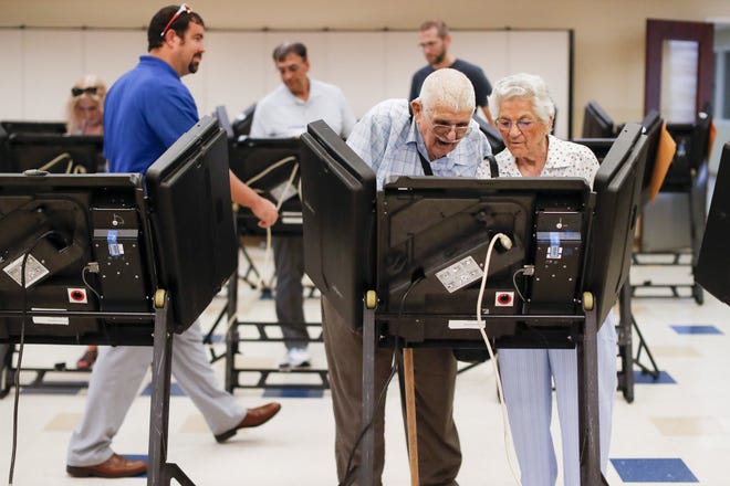 Mount Laurel is mulling whether to ask its voters to change the local election to nonpartisan status so that candidates aren’t identified as members of a political party. The change would need to be approved by township voters.

 [AP/File]