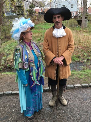 PLYMOUTH/The Herring Lady and Herring Warden will be at the Herring Run Festival on Saturday, April 27. [Wicked Local Plymouth]